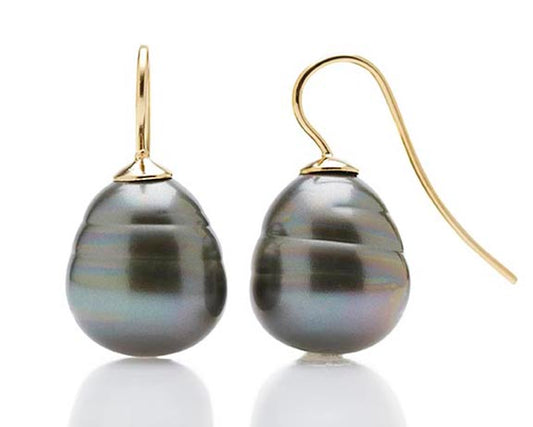 Tahitian Medium Teardrop Pearl Earrings